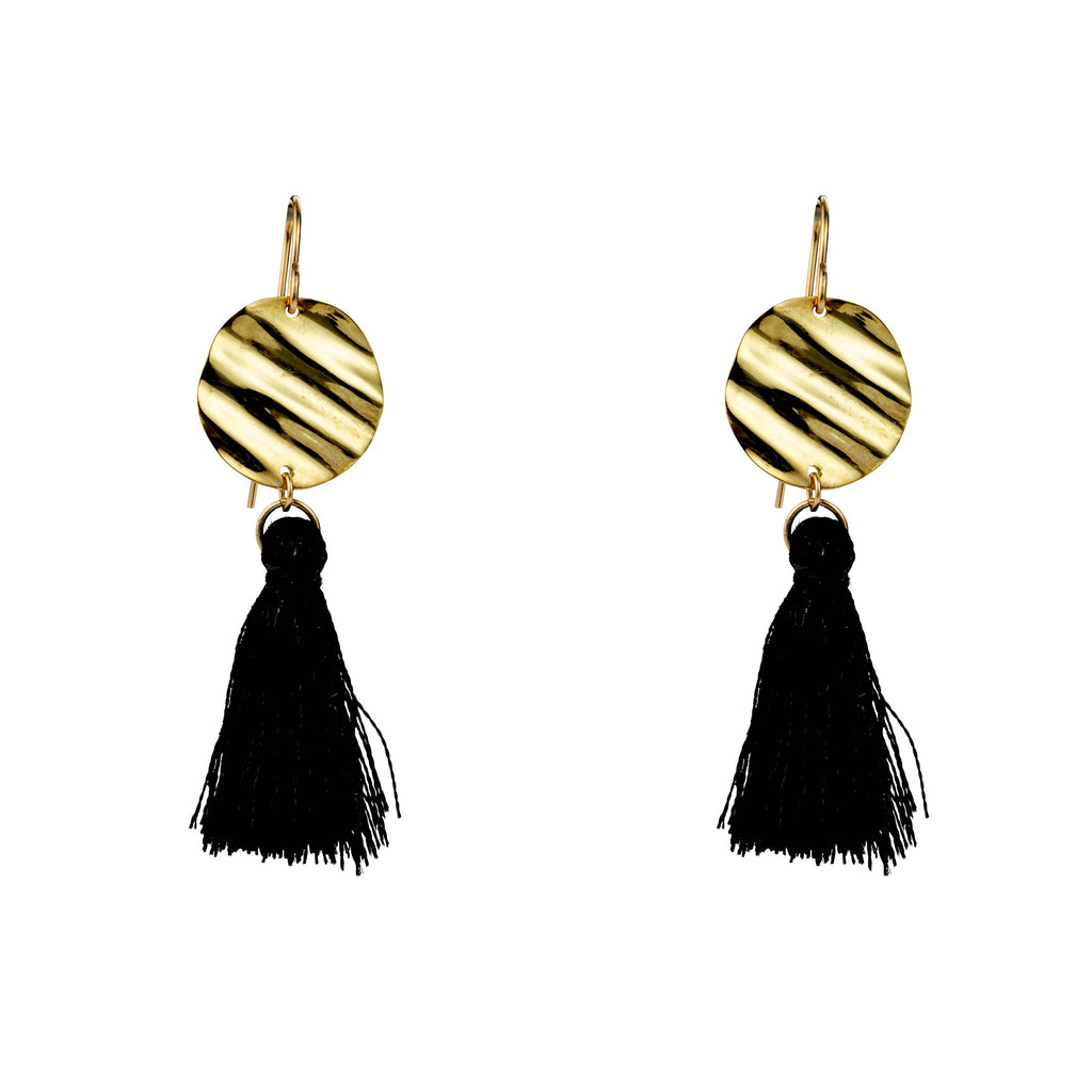 Nina Drops With Tassels