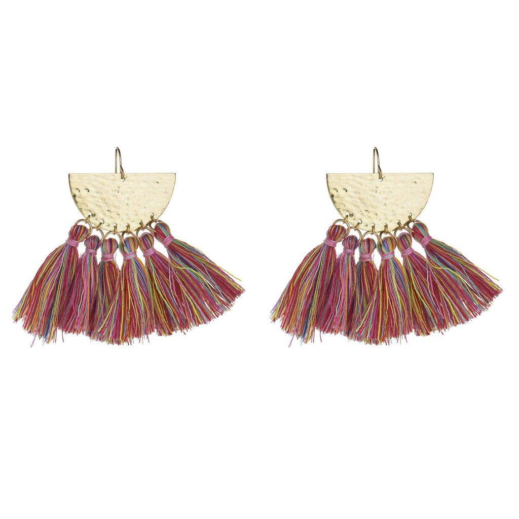 Sunrise Tassel Earrings *As seen on Jessica Alba*