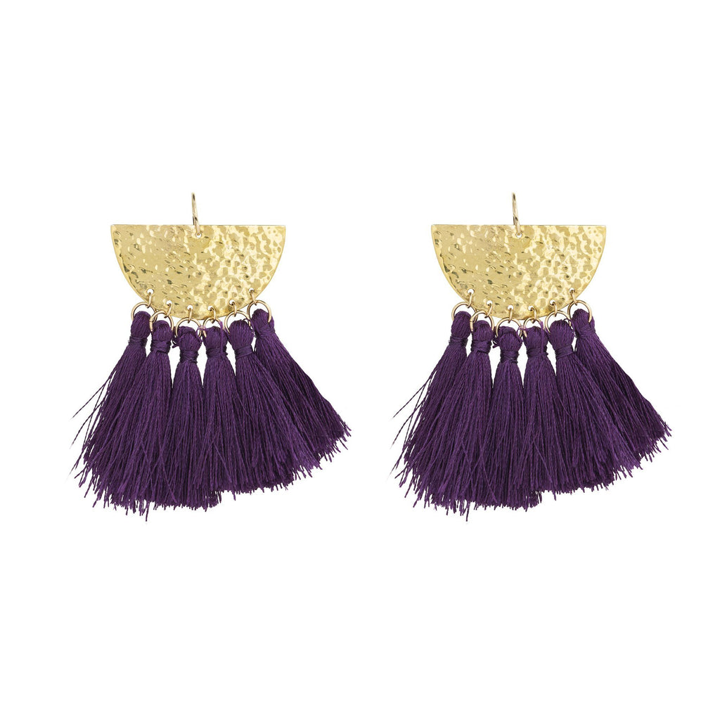 Sunrise Tassel Earrings *As seen on Jessica Alba*