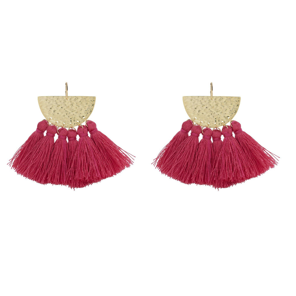 Sunrise Tassel Earrings *As seen on Jessica Alba*