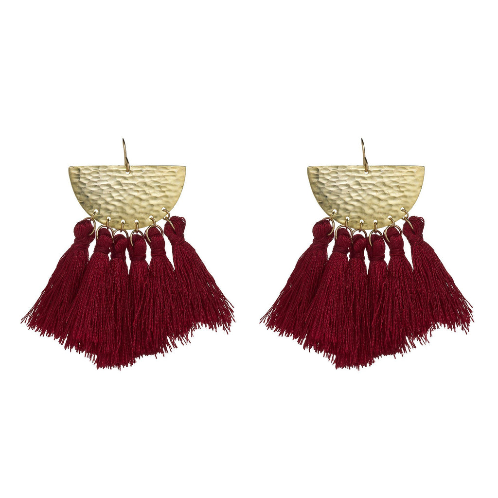 Sunrise Tassel Earrings *As seen on Jessica Alba*