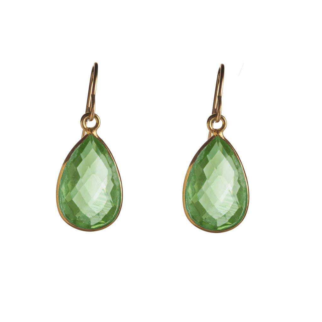 Faceted Drop Earring