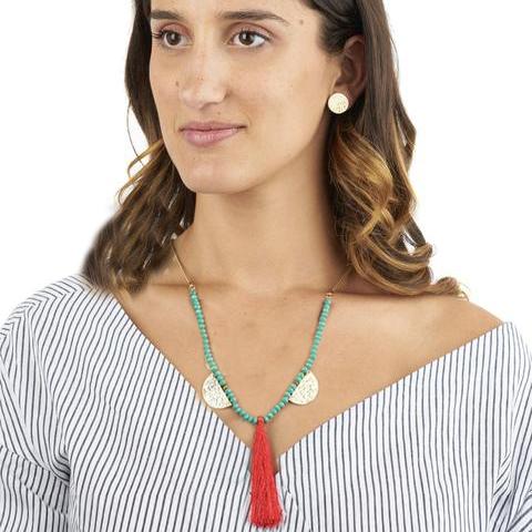 Half Faceted Bead Mala