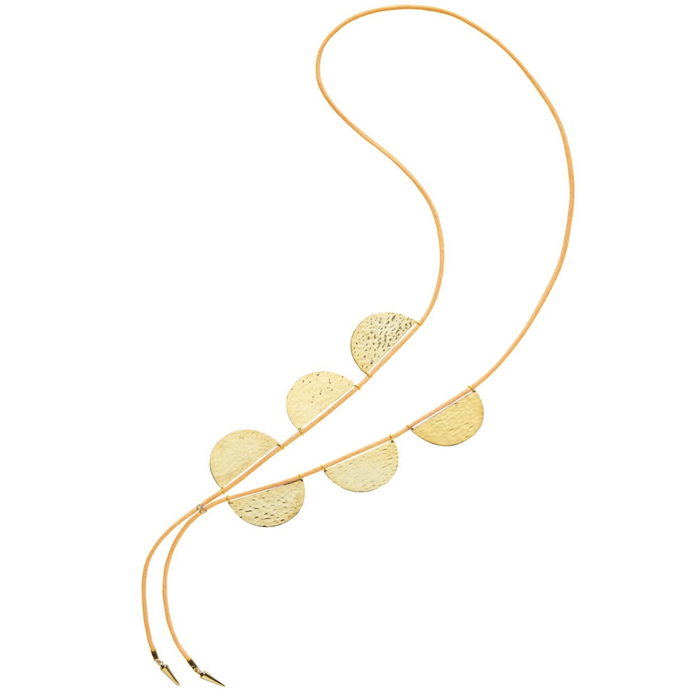 Large Aurora Lariat Necklace