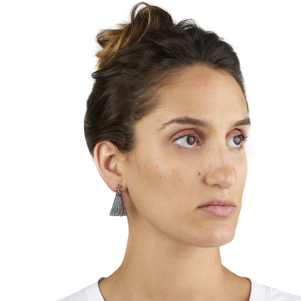 Bullet Stud with Tassel