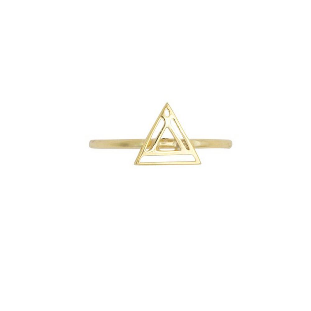 Triangle Stack Ring