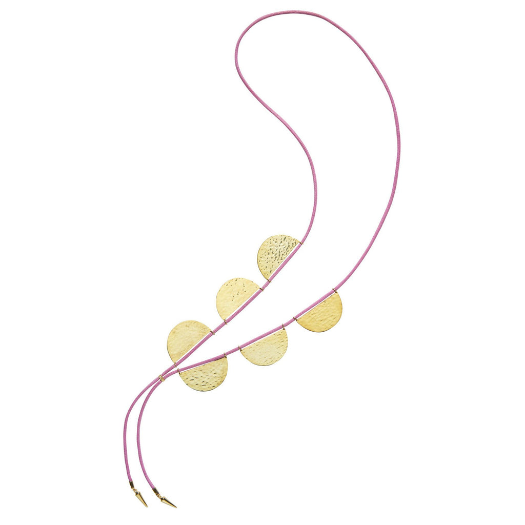 Large Aurora Lariat Necklace