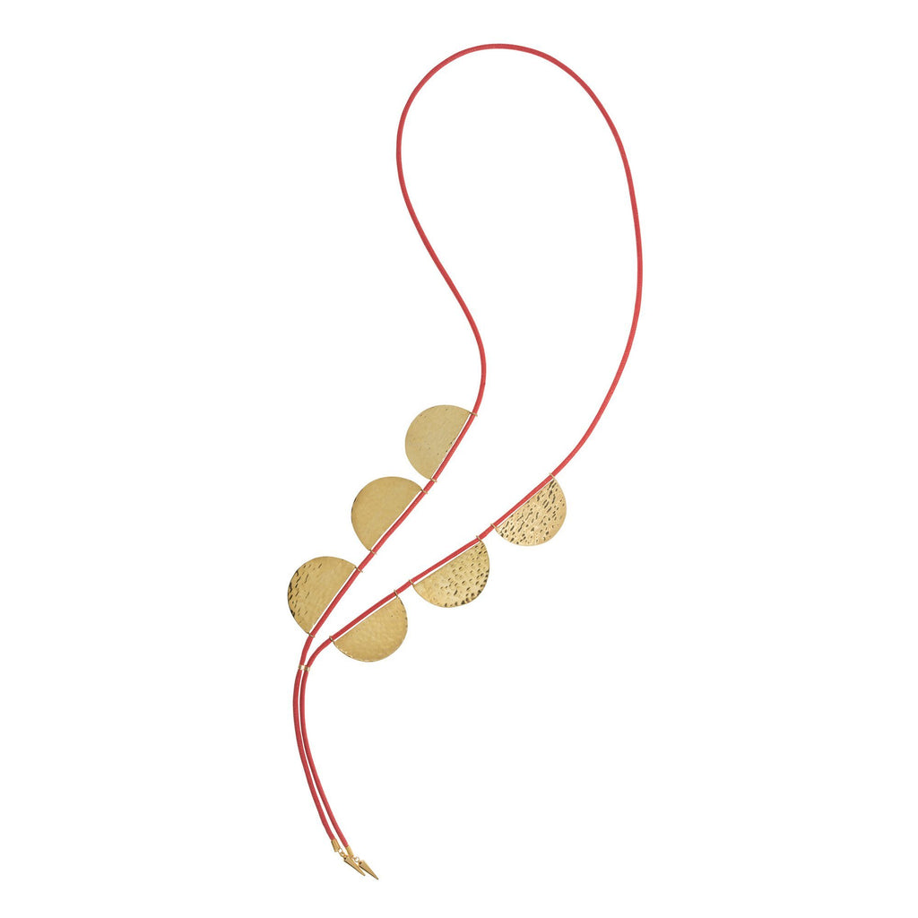 Large Aurora Lariat Necklace