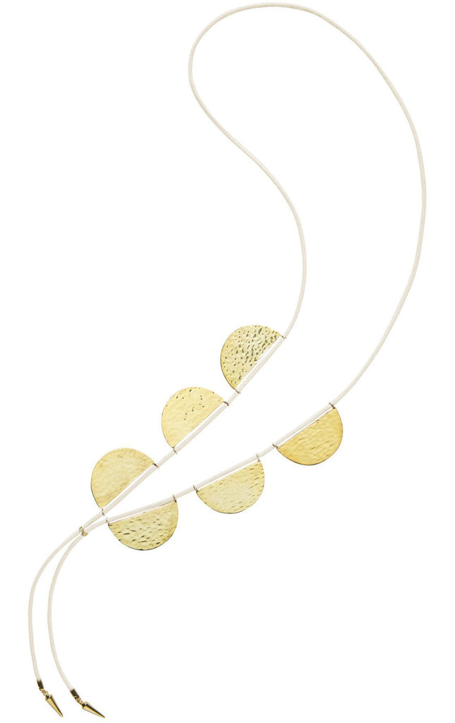 Large Aurora Lariat Necklace