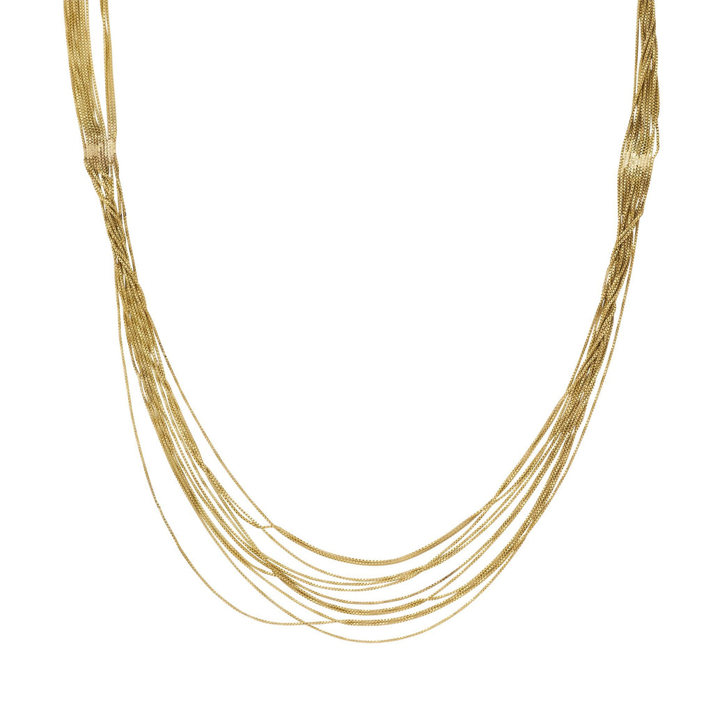 Liquid Gold Necklace 'Nicole'