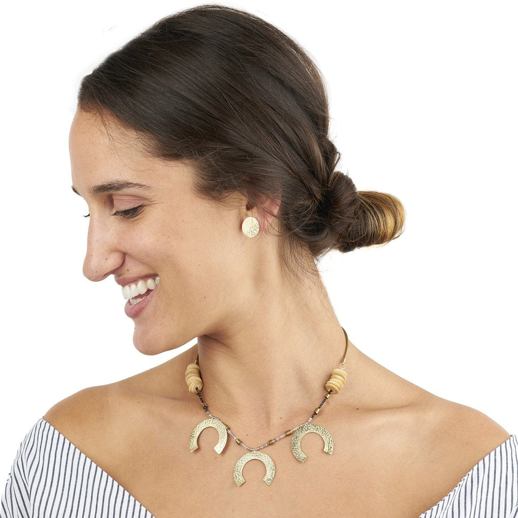 Large 2025 horseshoe necklace