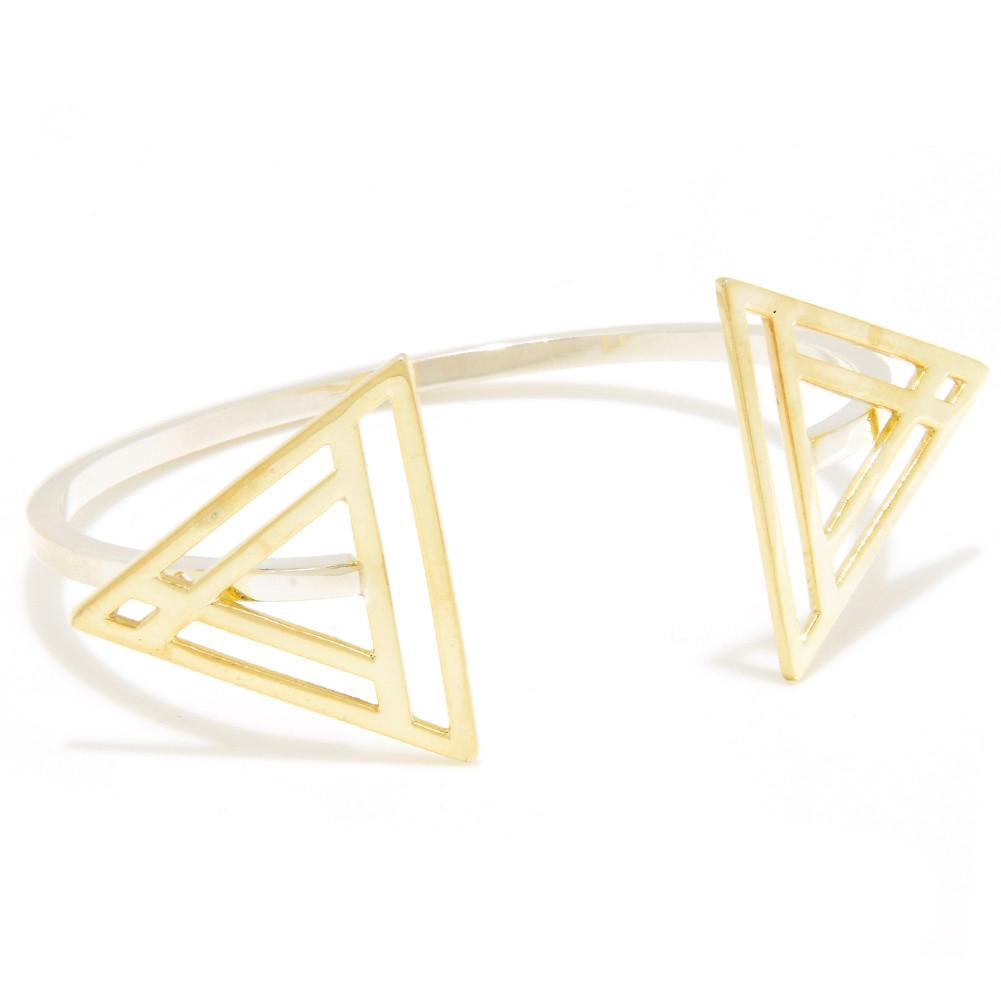 Winged Triangle Bangle, Only 1 Remains!