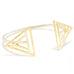 Winged Triangle Bangle, Only 1 Remains!