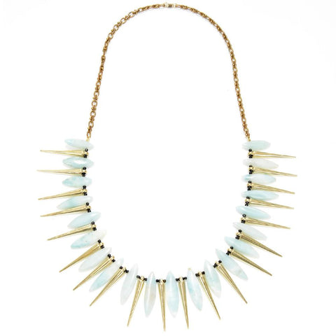 Small Tribal Necklace with Pave