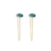 Turquoise Cone Stud with Tail
