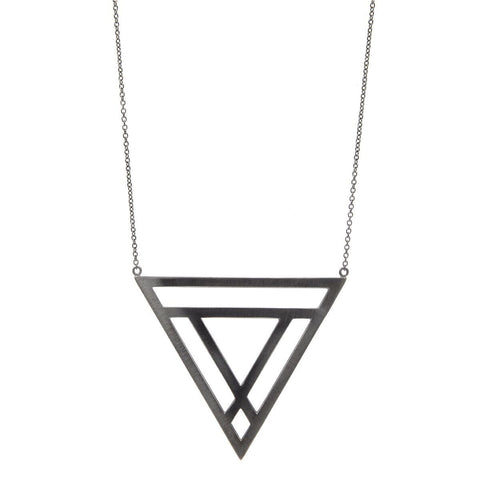 Large Triangle Necklace